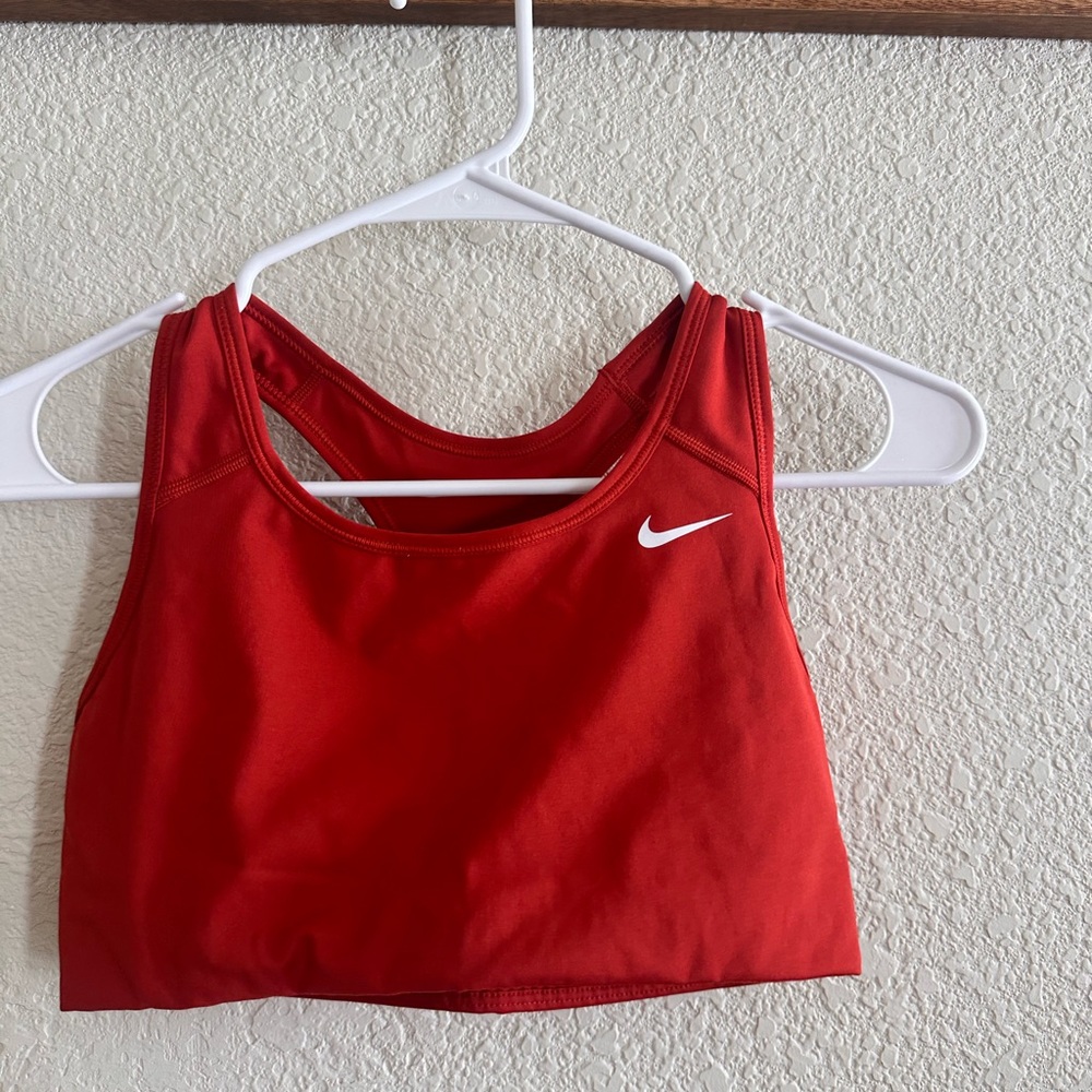 Nike Red Sports Bra